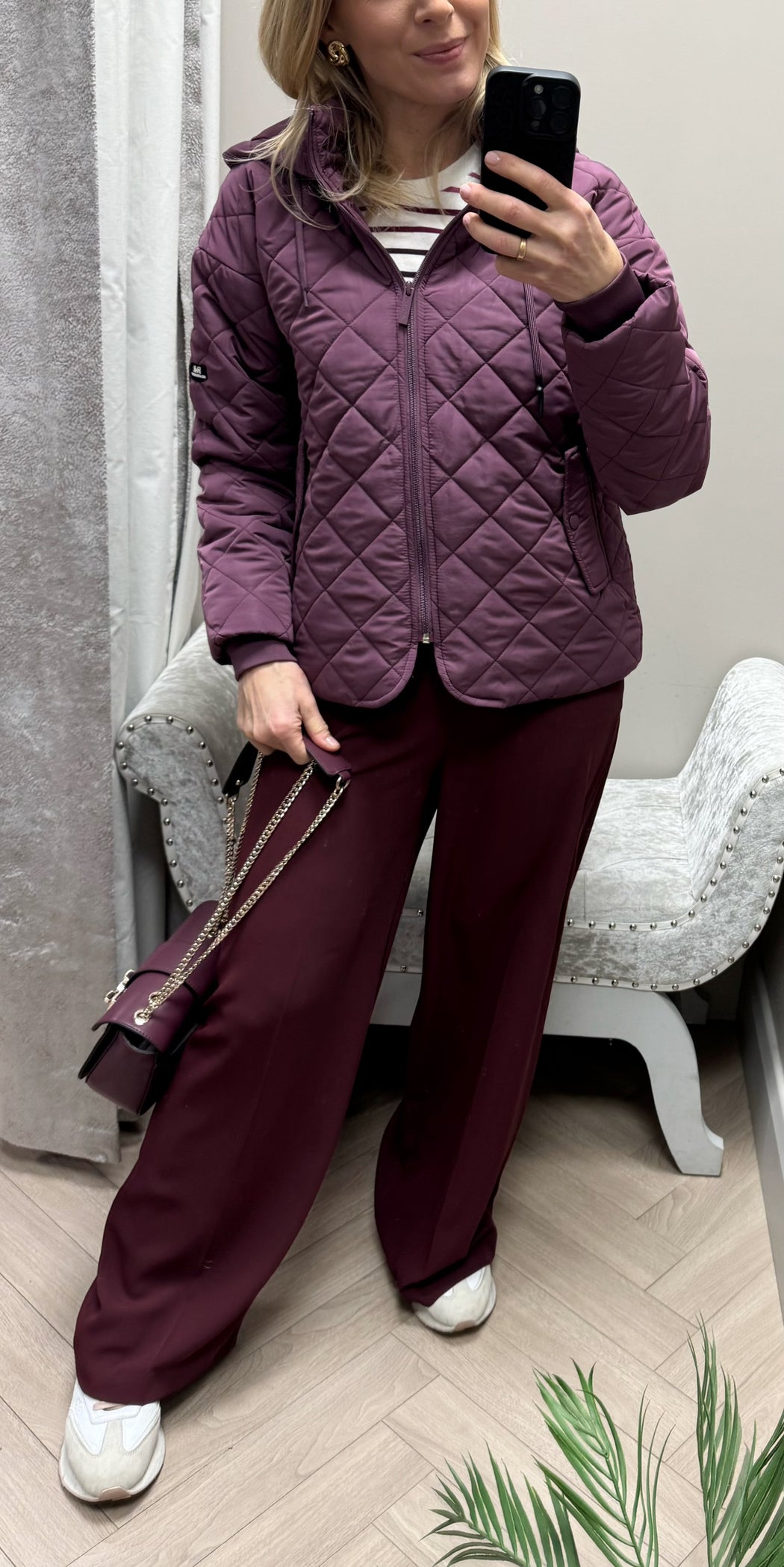 Fia Jacket Plum