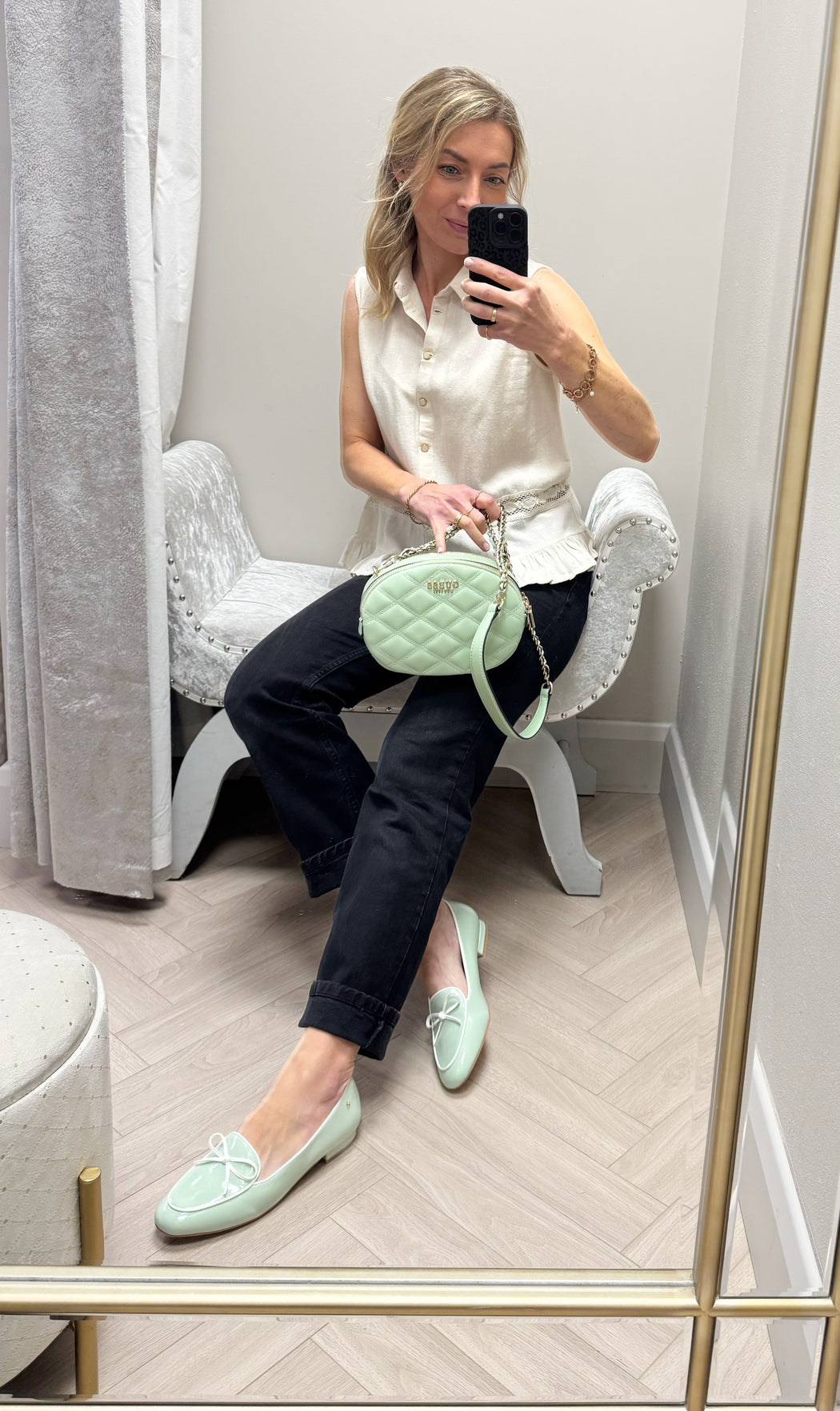 Sienna sleeveless shirt