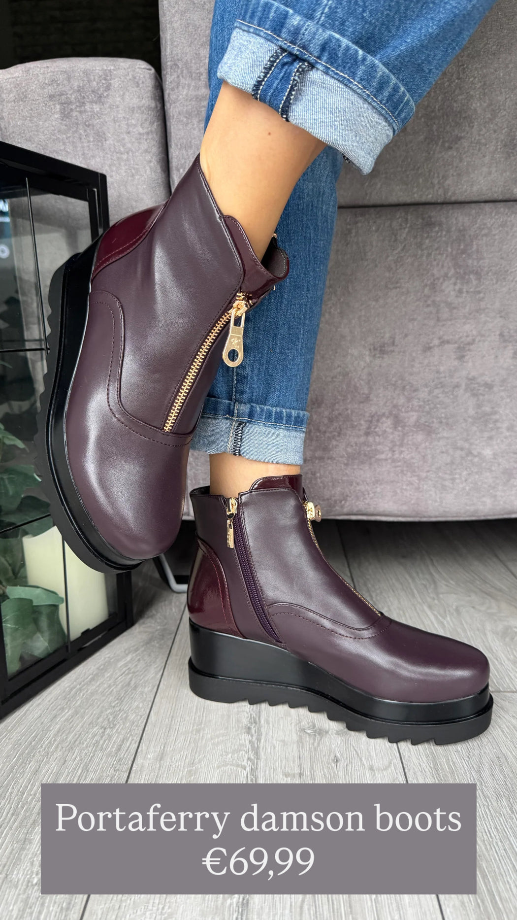 Portaferry damson boots