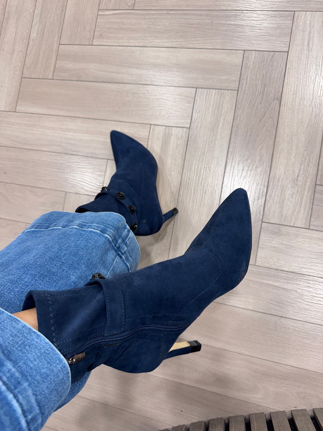 Tranmine sapphire  navy  boots