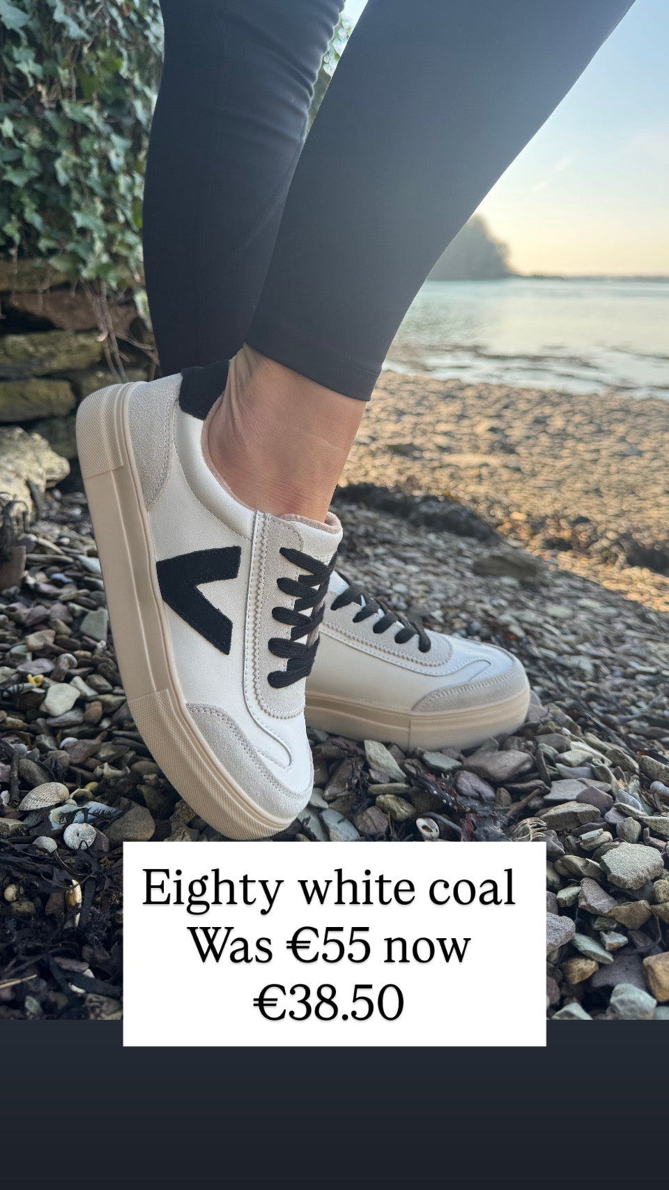 Eighty white coal Runners