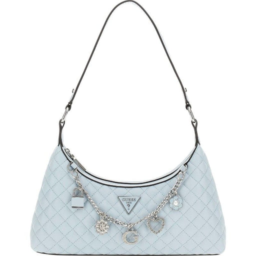 Guess misty blue everlee mini shoulder bag