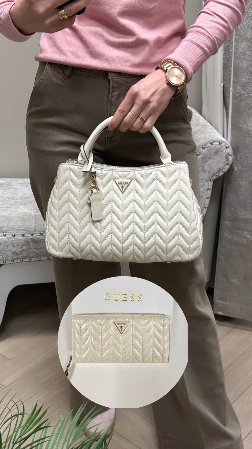 Guess Cheryl Stone Bag. TQ972006.