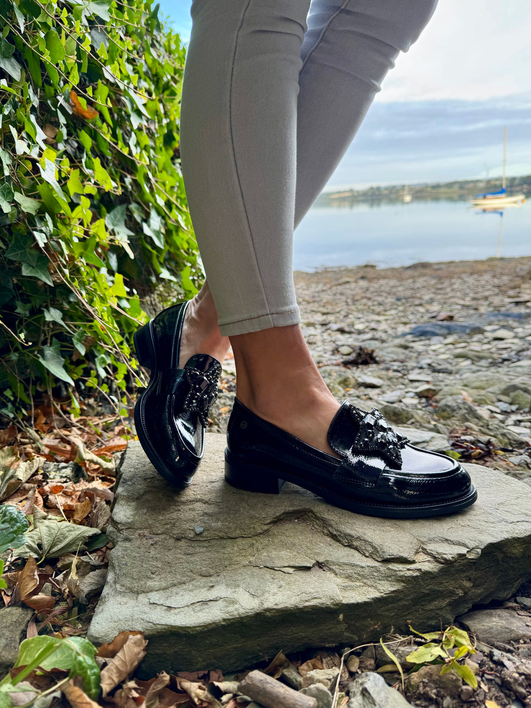 Afyon one ink star loafer