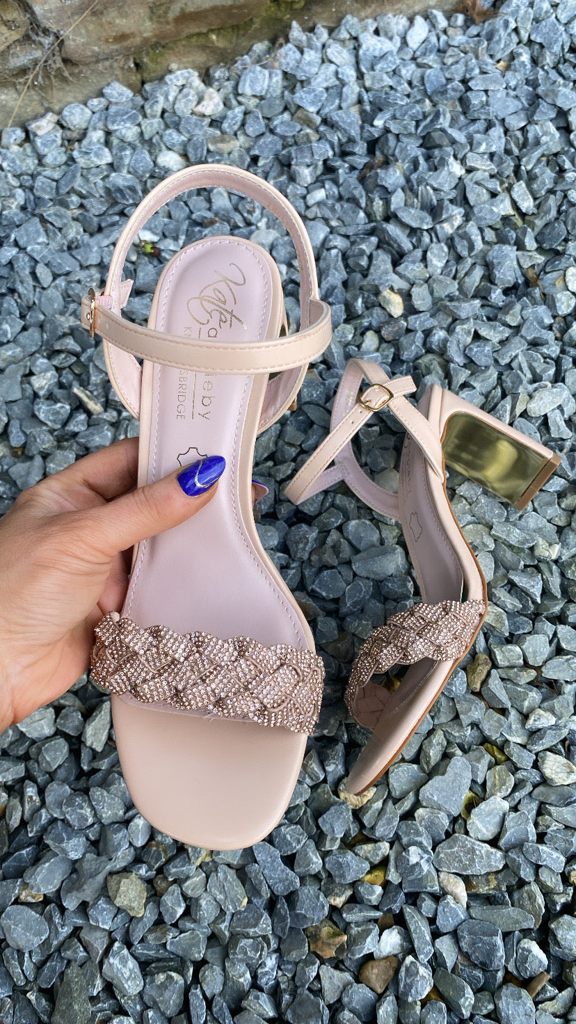 Ingleby rose gold heels