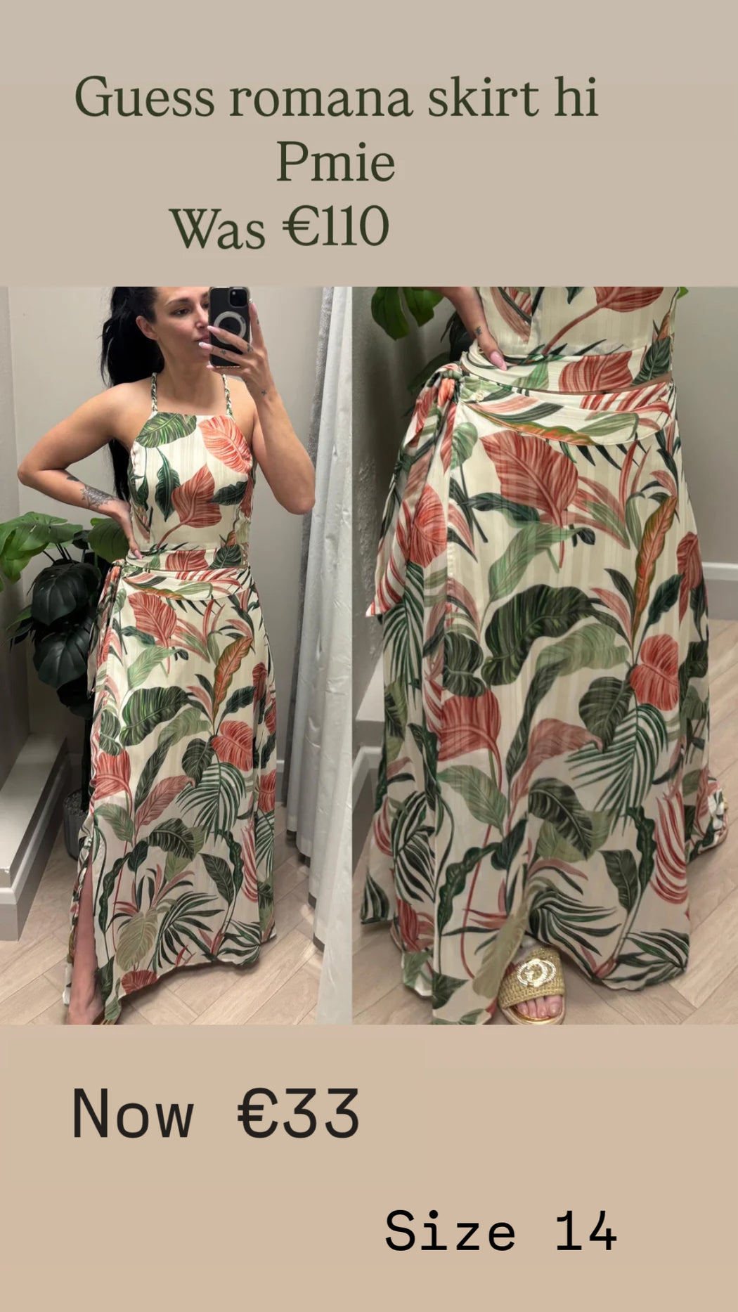 Guess romana skirt hi Pmie
