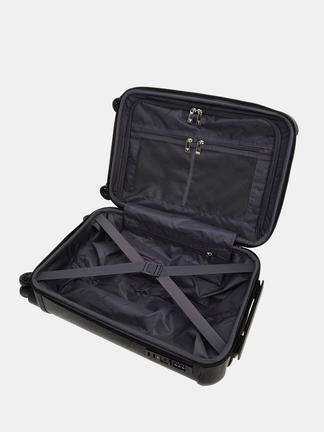 Berta coal logo cabin luggage