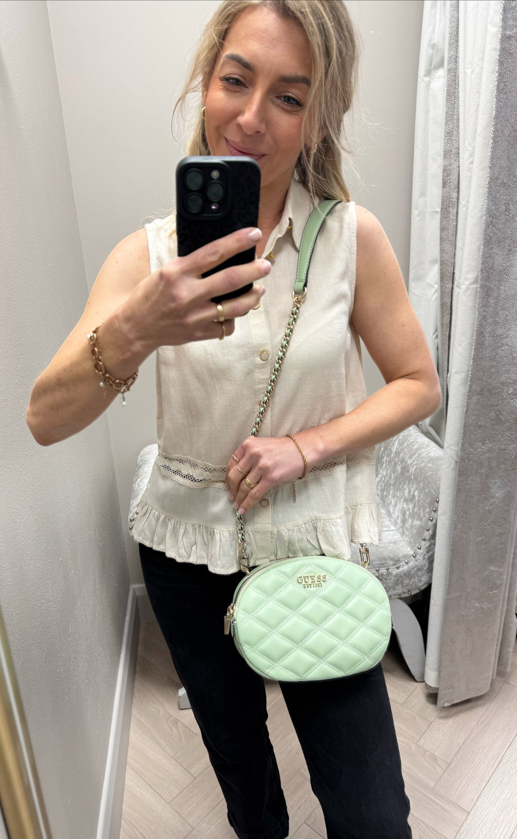 Sienna sleeveless shirt