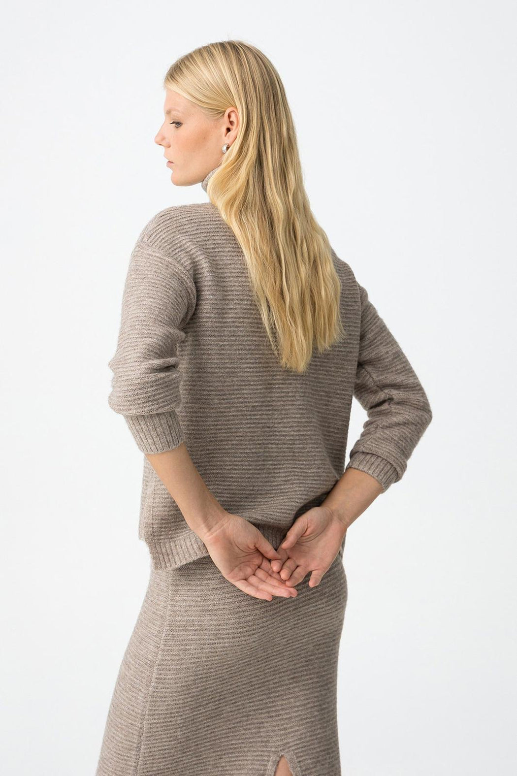 Muffin beige knit jumper