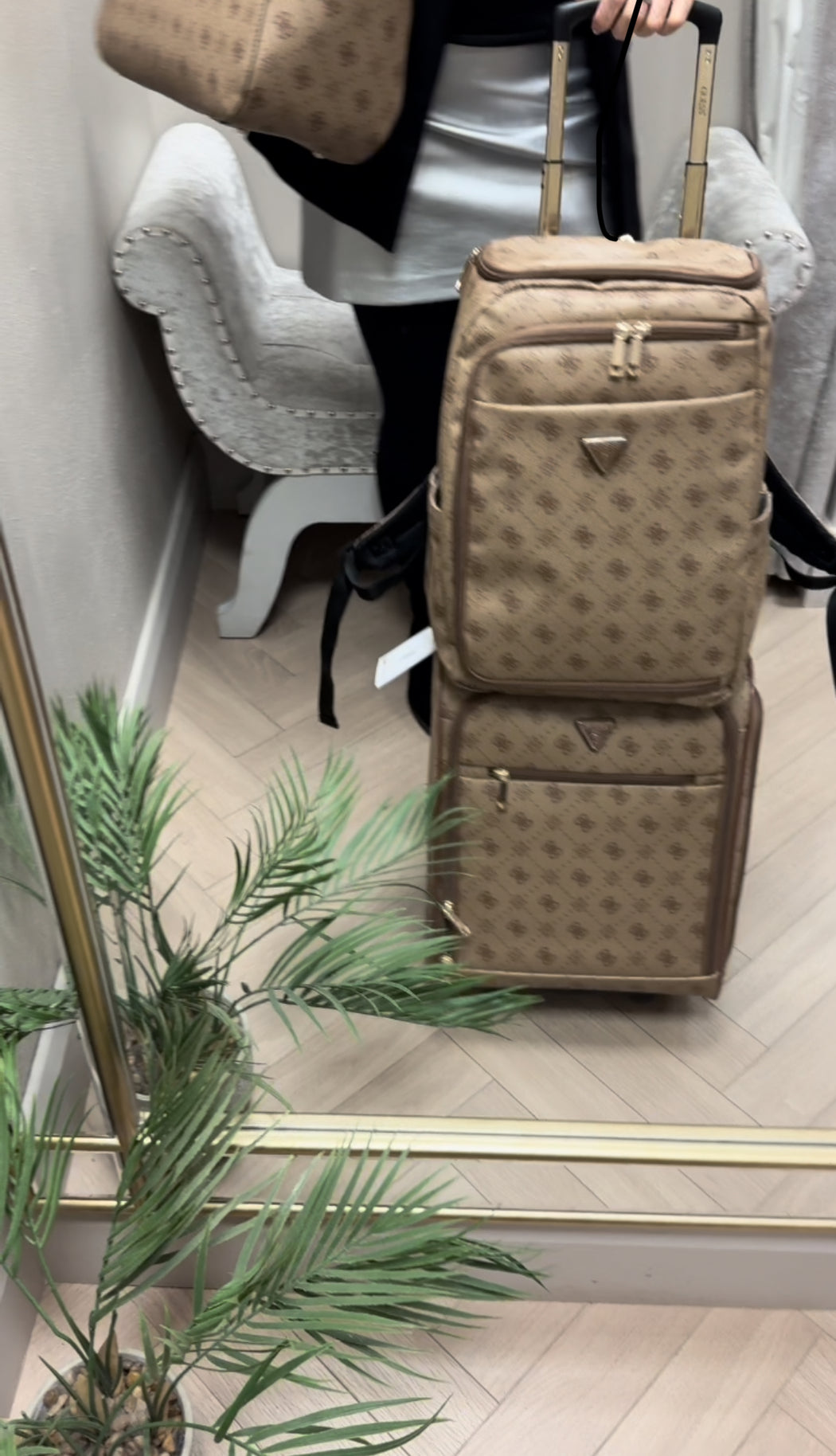 Silia 4G Peony Logo Backpack GP9890033