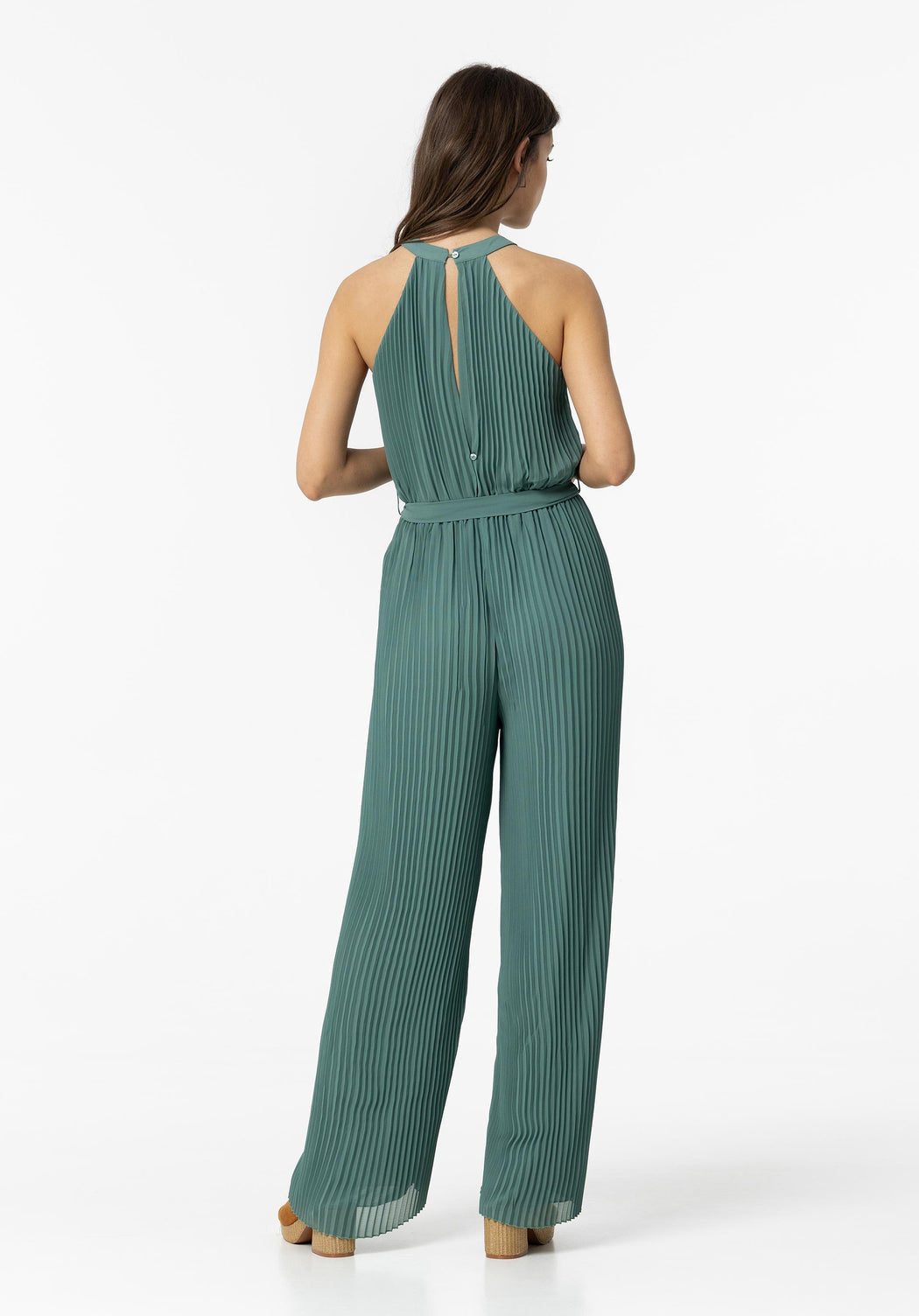 Fredi green jumpsuit