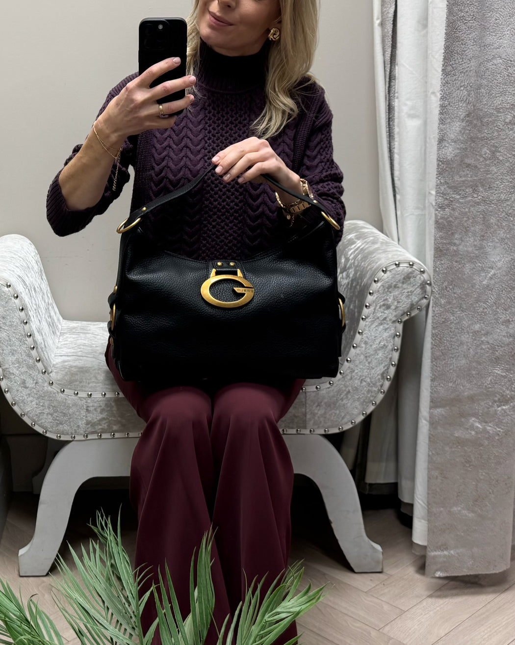 Guess BB930818 BLACK CAMDEN bag