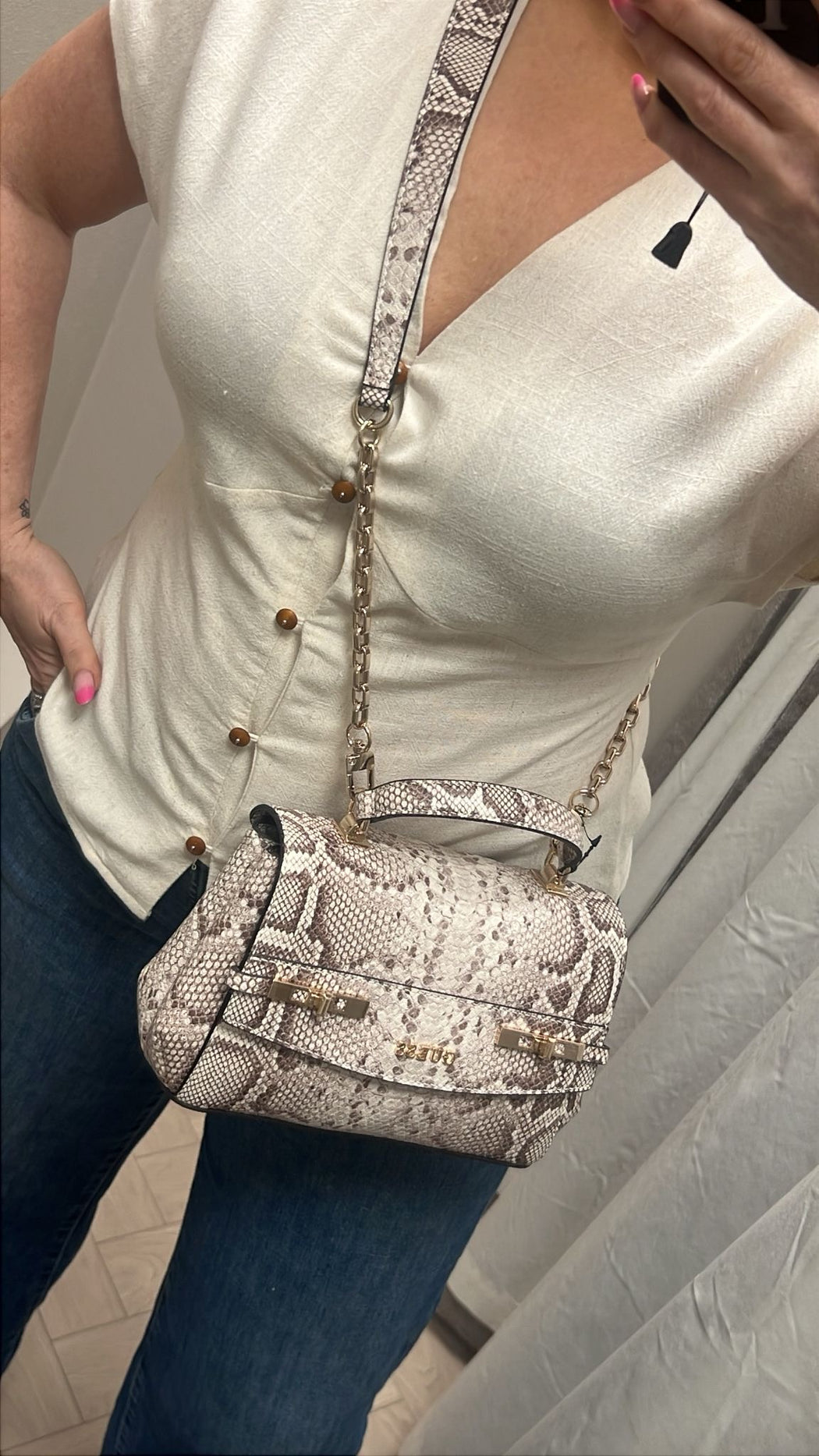Guess natural Melinda bag kg993320