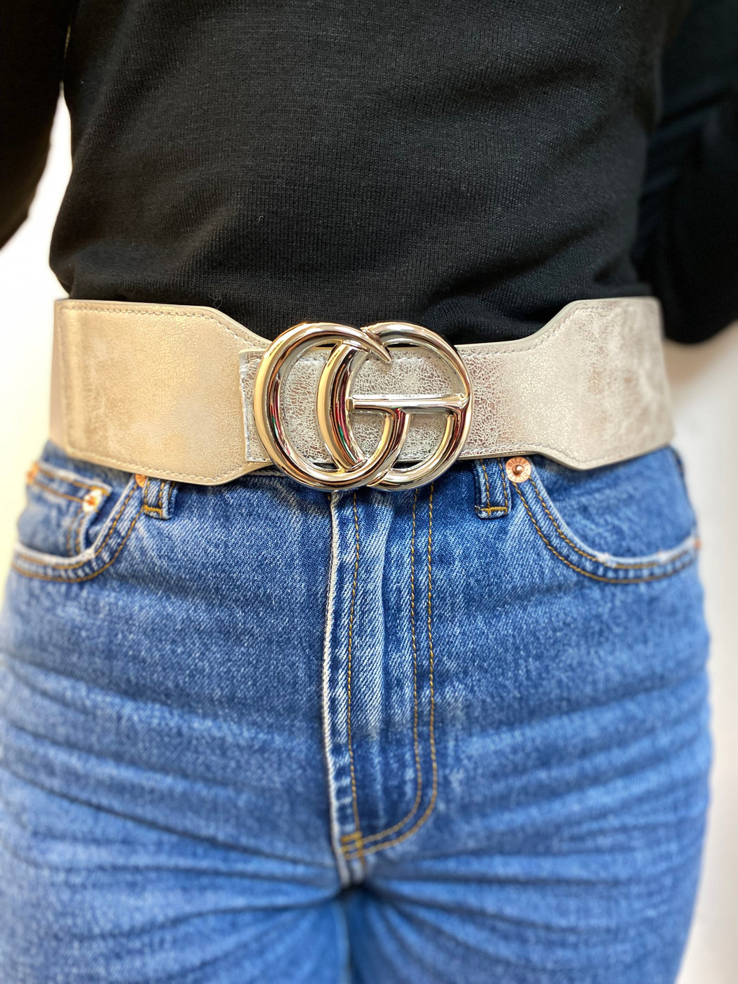 Giana silver belt