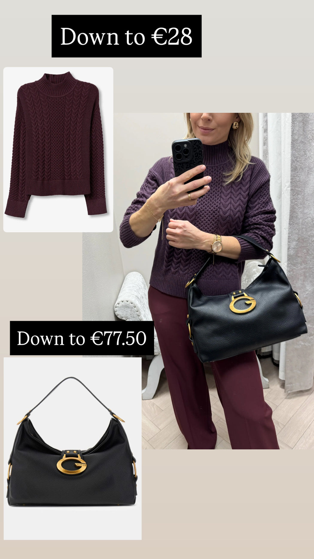 Guess BB930818 BLACK CAMDEN bag