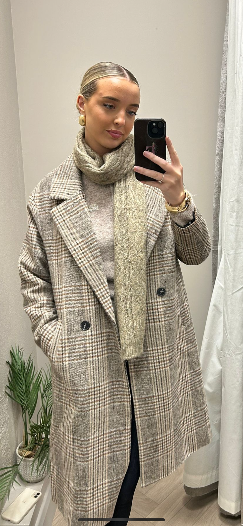 Tartin beige jacket