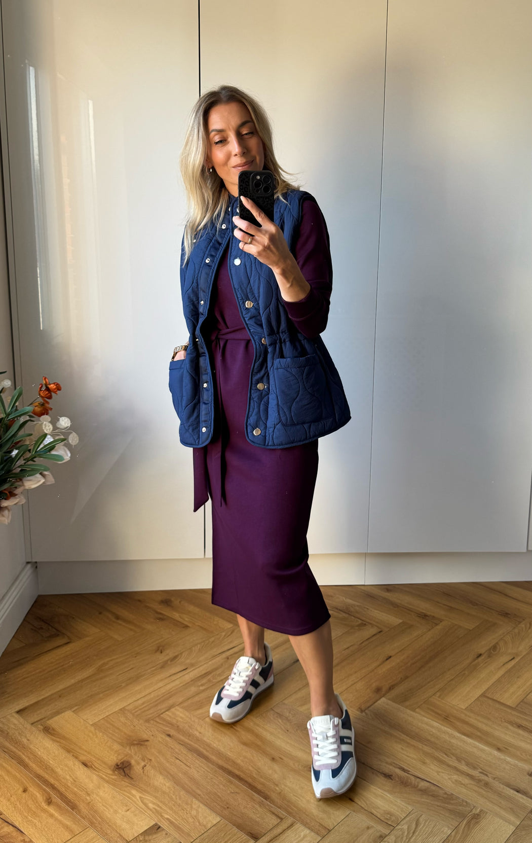 Mandy Gilet Blue