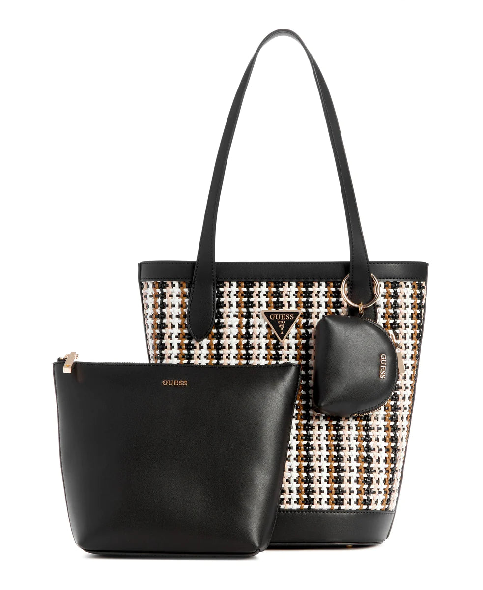 Wg920422 black multi emelda tote Therapy Boutique Womens