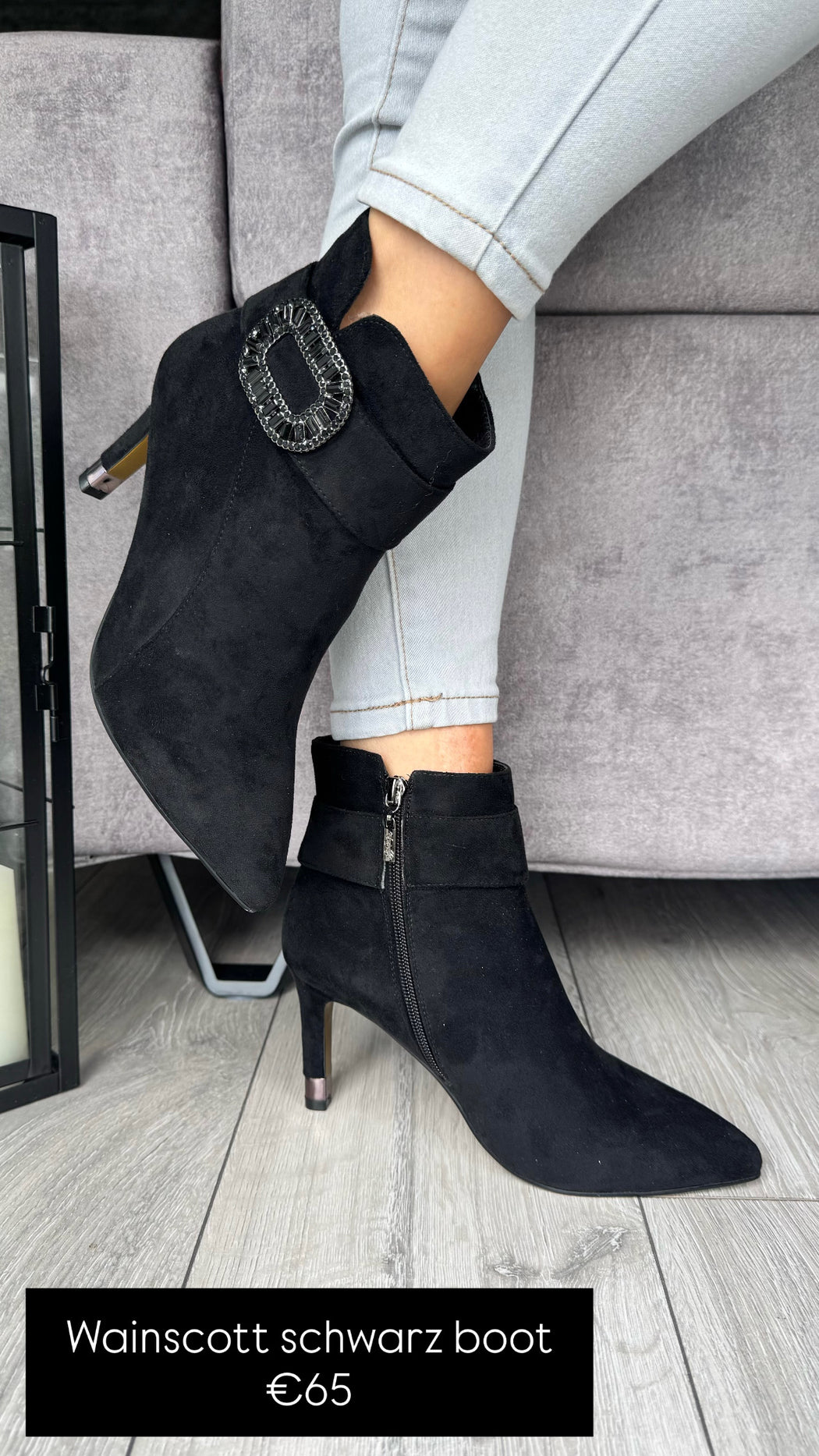 Wainscott schwarz boot