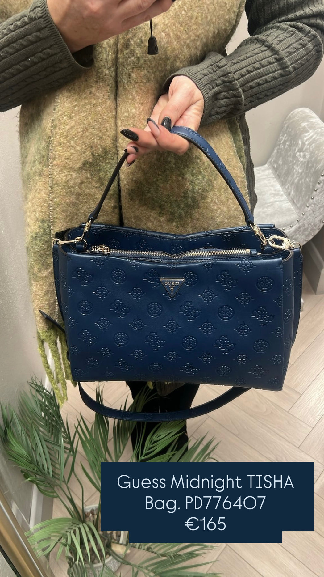 Guess Midnight TISHA Bag. PD776407