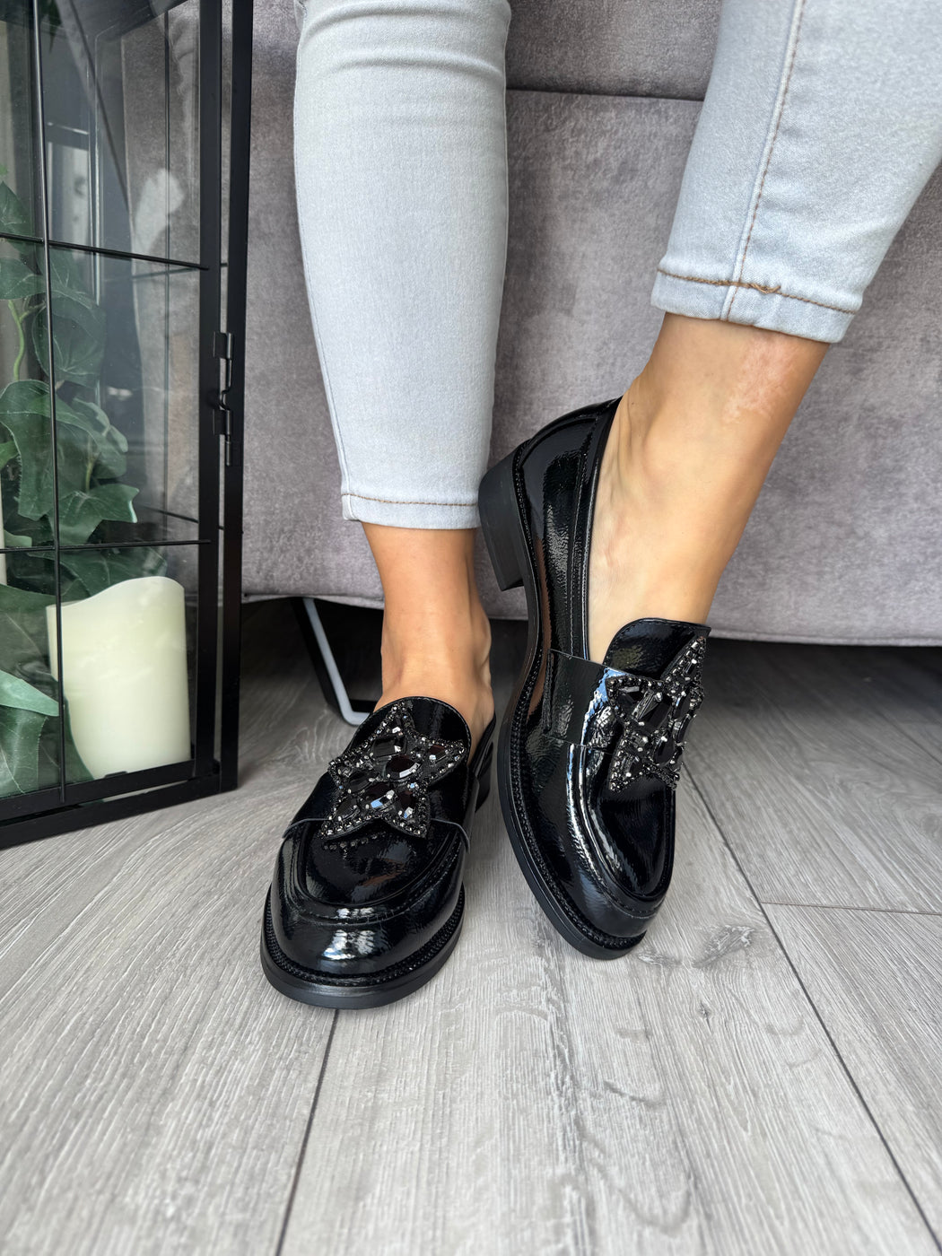 Afyon one ink star loafer