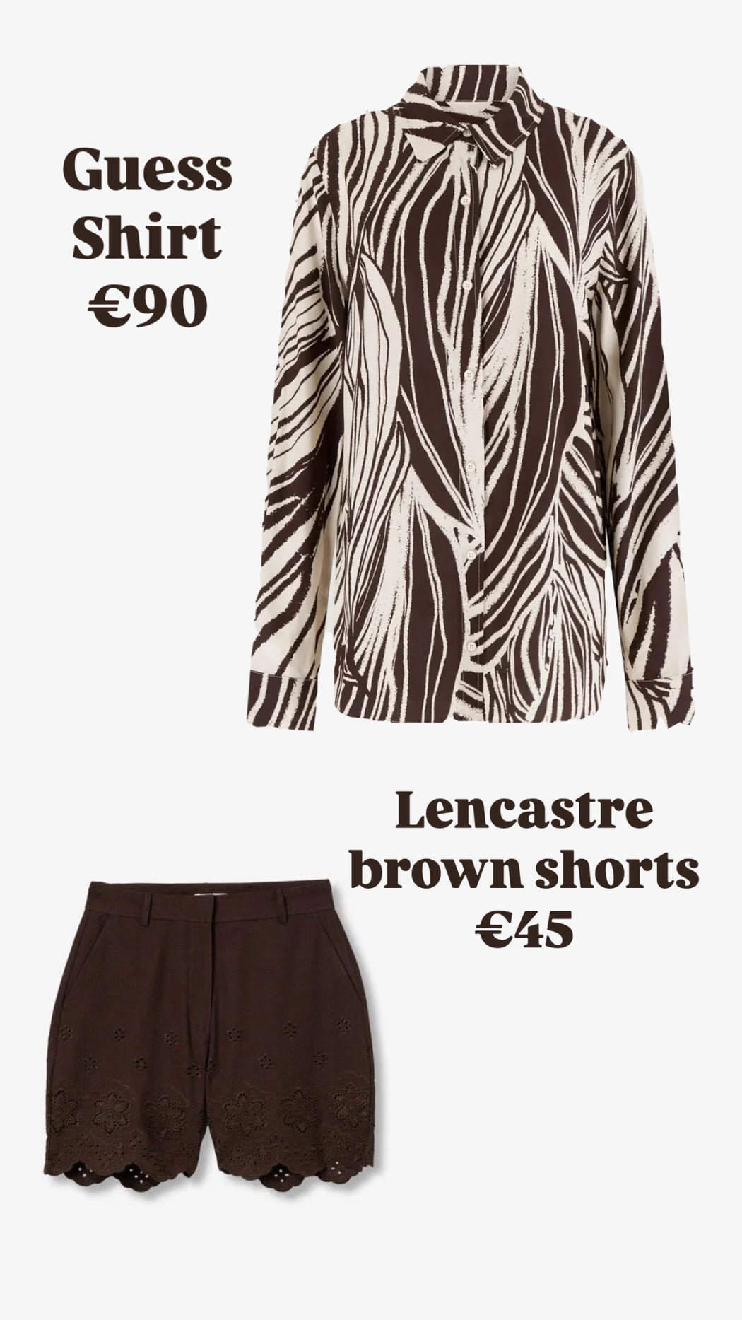 Lencastre brown shorts