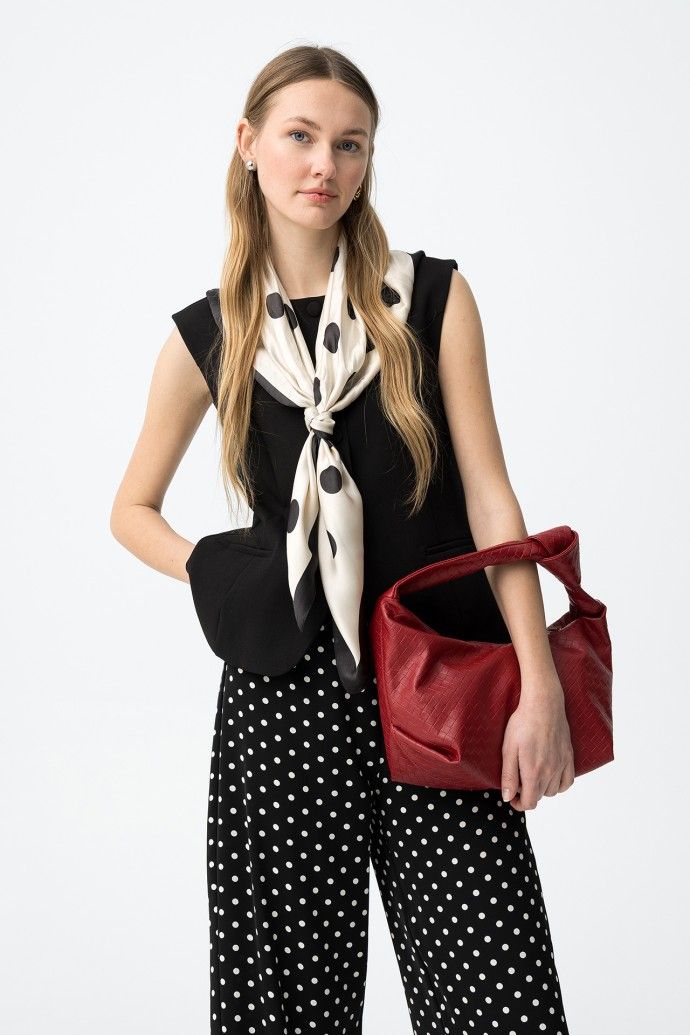 Pepper black waistcoat