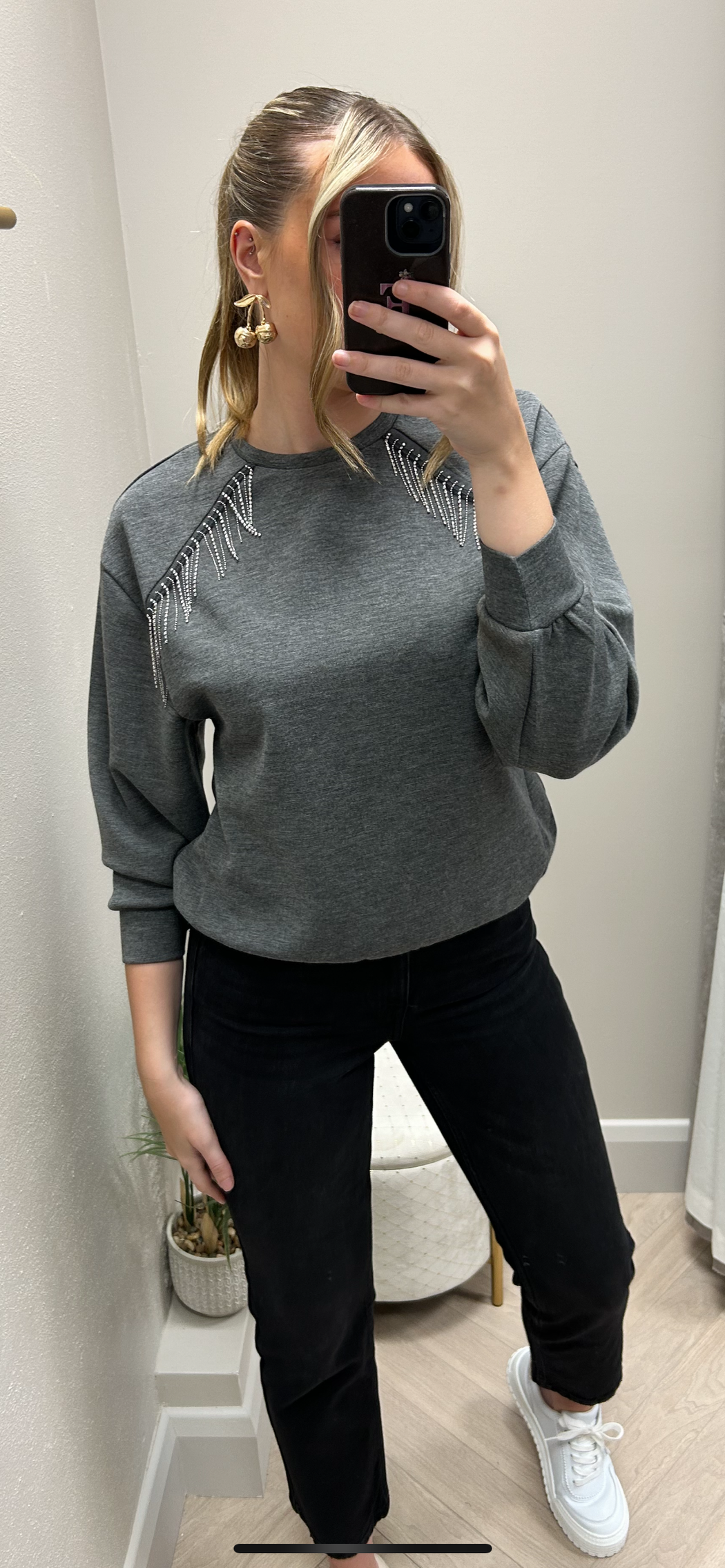 Ballerina grey sweater