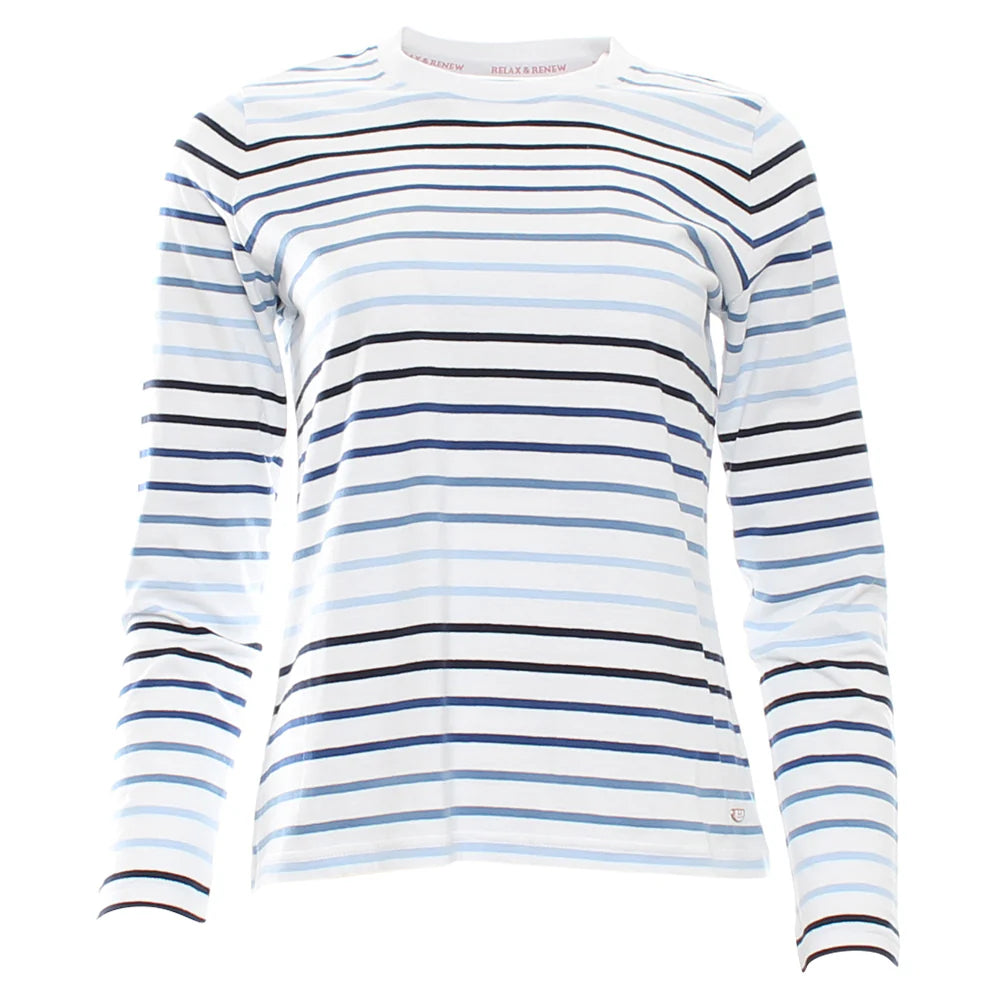 Kimberley Long Sleeve Tee blue