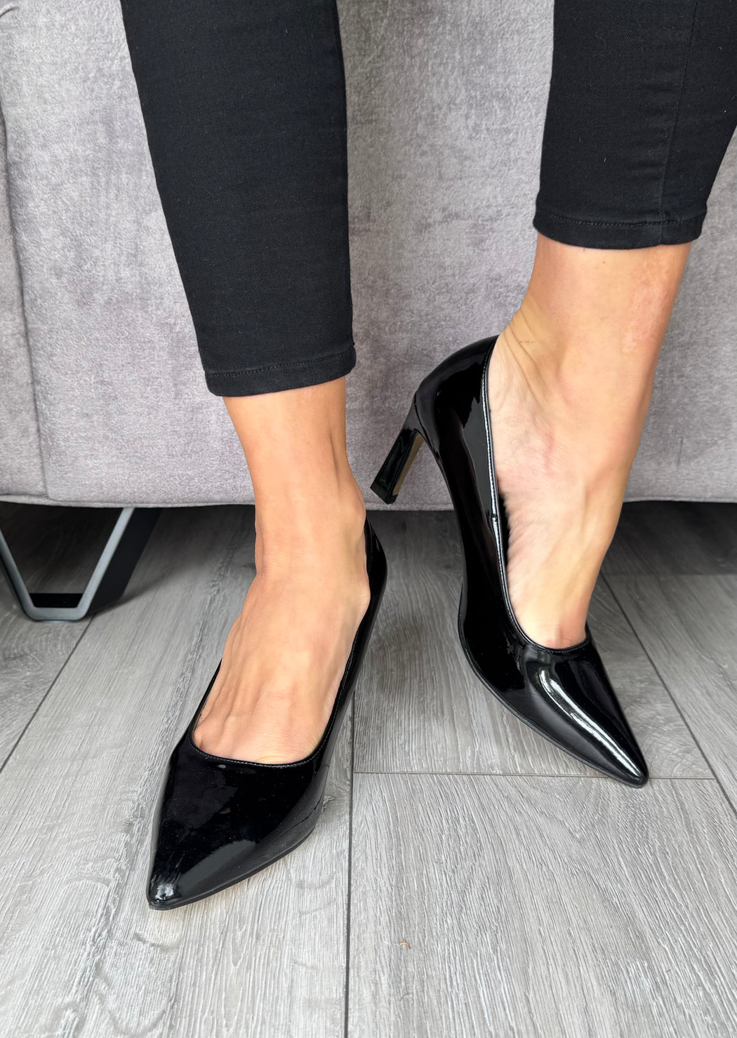 Bamburgh schwarz heel