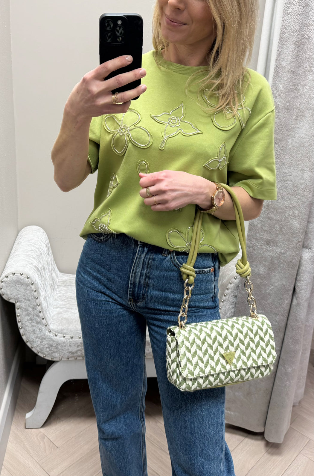Guess TESSI Olive Bag. WG769119