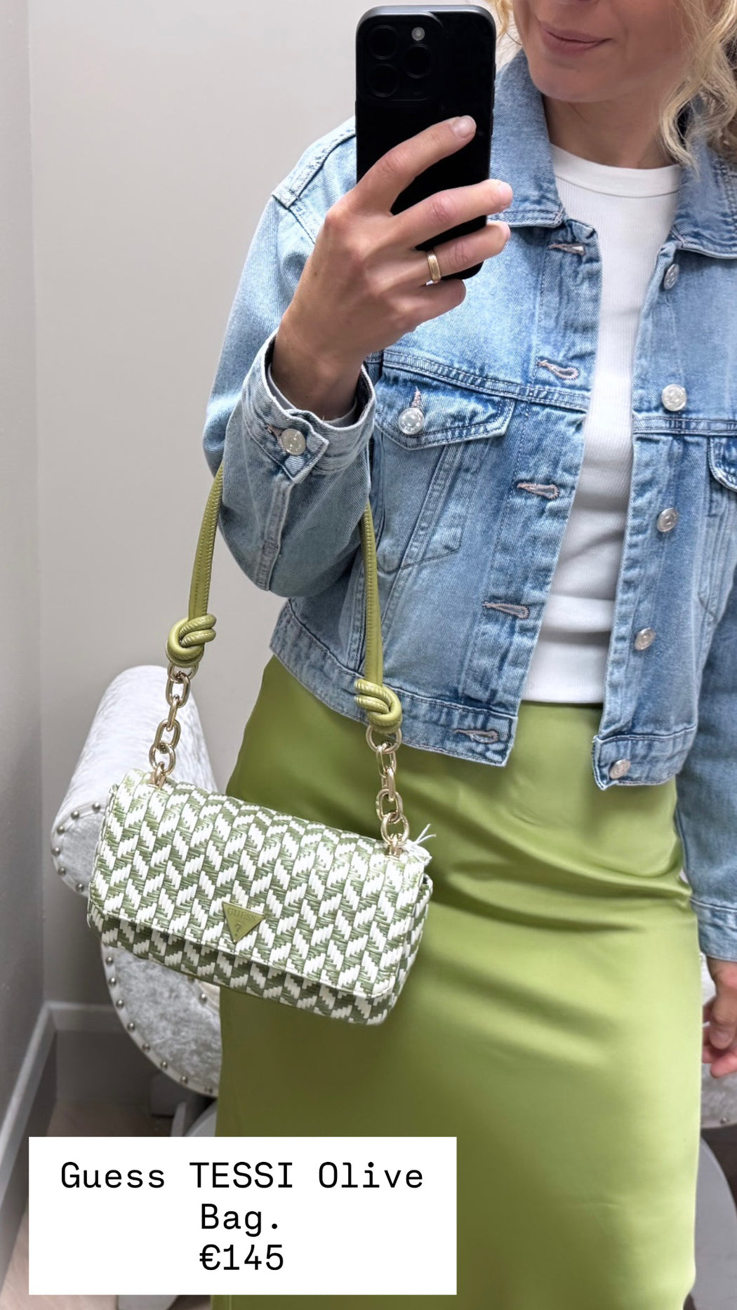 Guess TESSI Olive Bag. WG769119