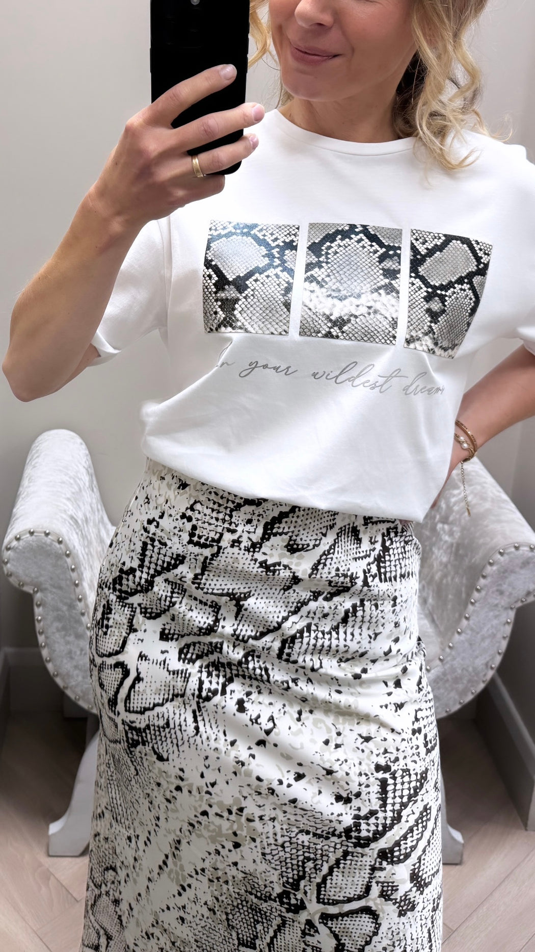 Veny python tee