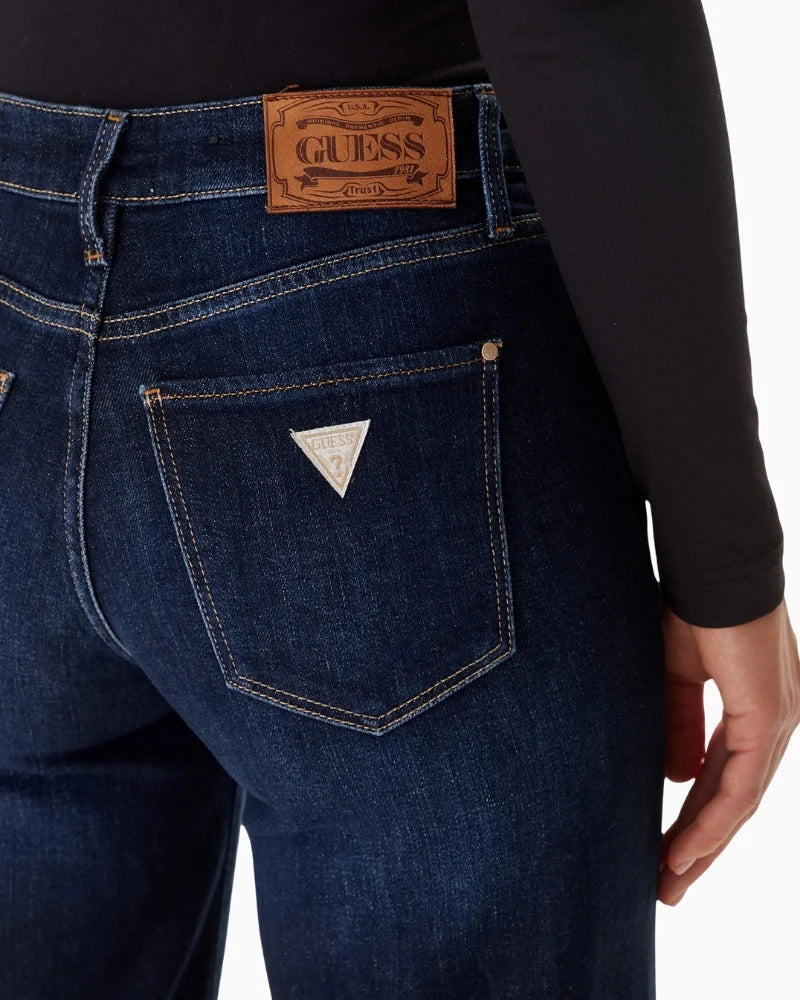 Guess palazzo mid wide leg jeans W5BA96D4U54