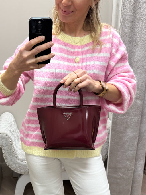 Guess arnela mini burgundy NY949675