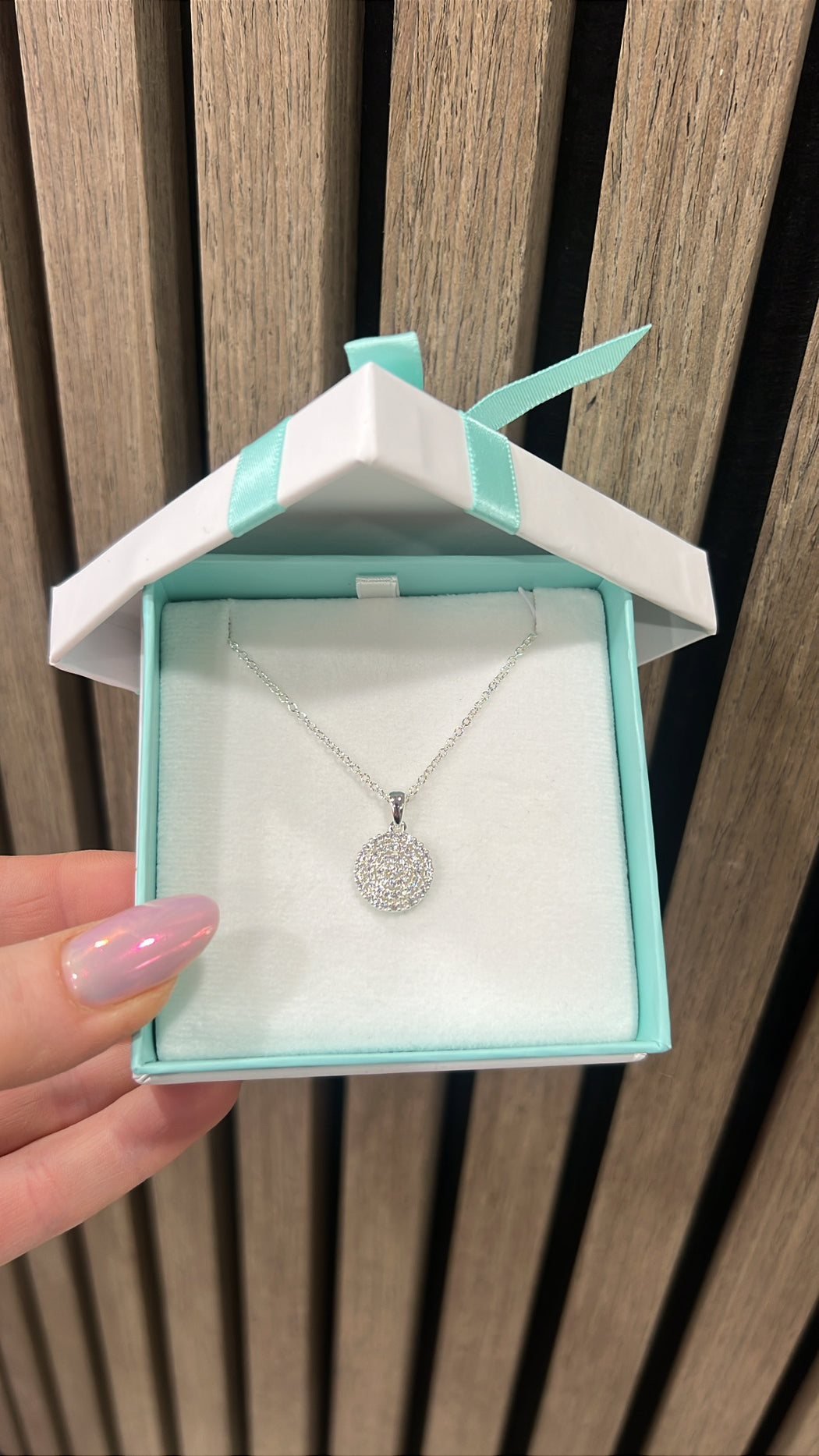 DISC NECKLACE. T680NAP