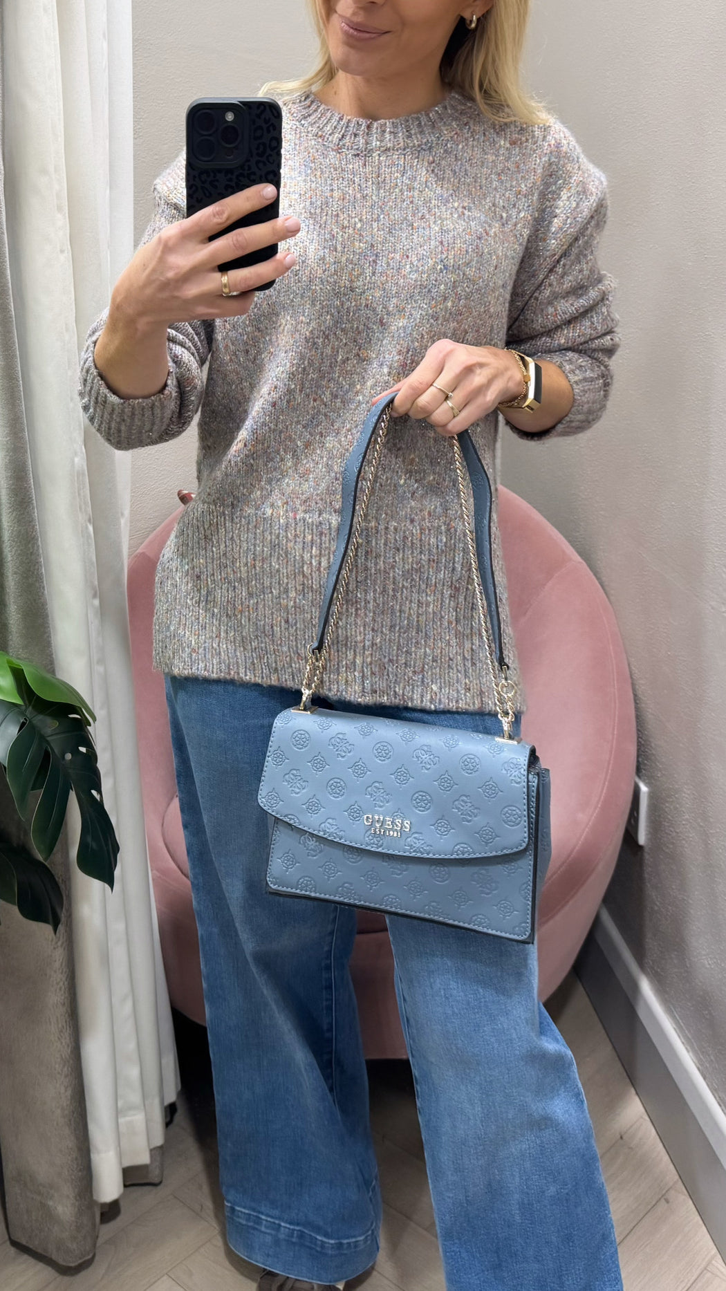 Phoebe 4G Peony Logo Mini Crossbody pd966521
