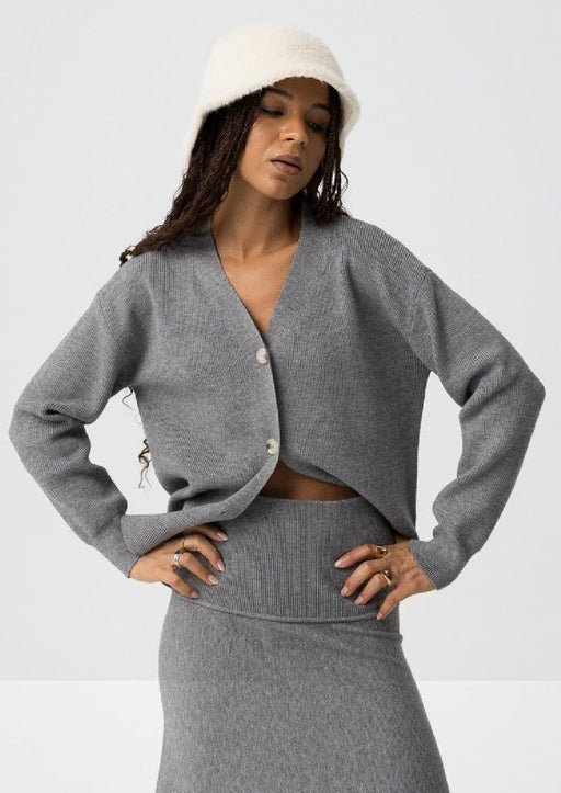 Mix&match grey cardi