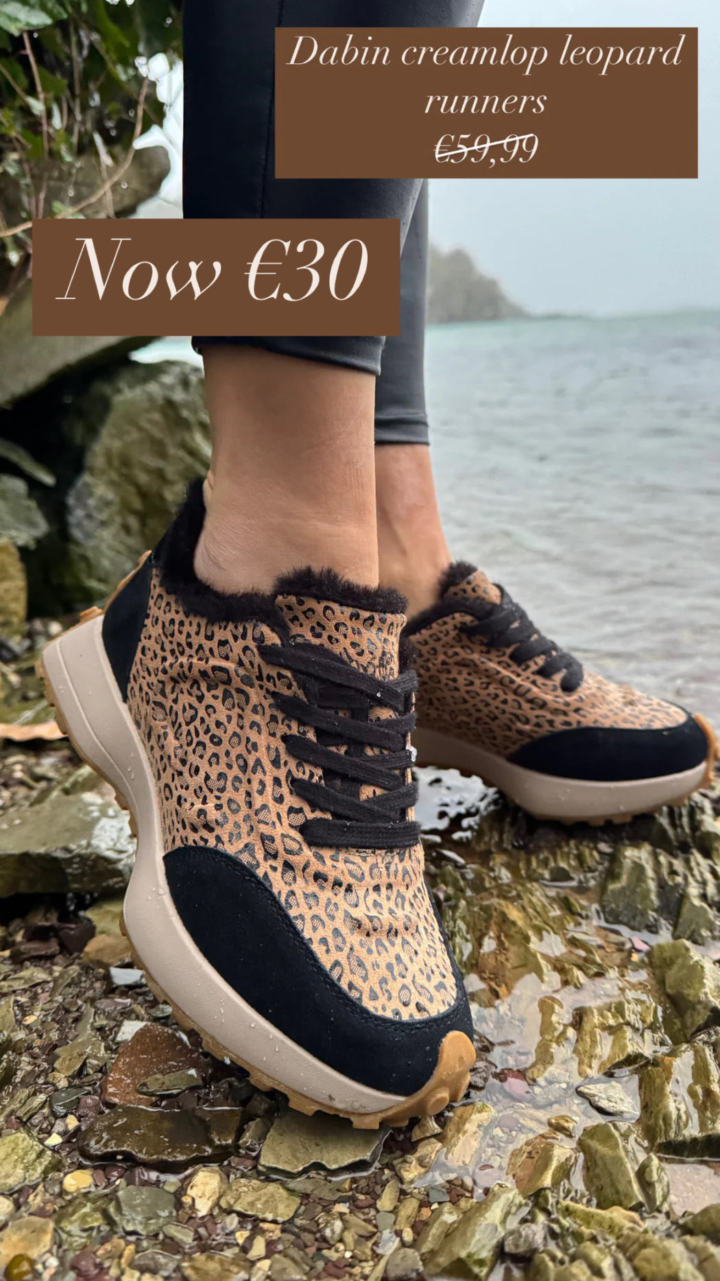 Dabin creamlop leopard runners