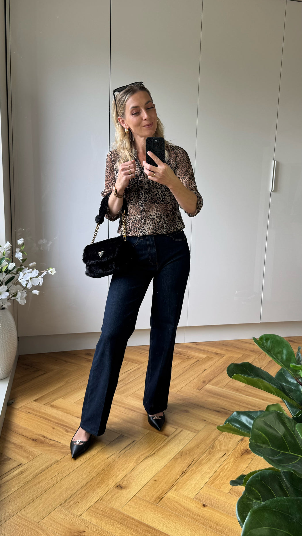 Guess high waist boot cut w5ya1ad5pw1-bfin