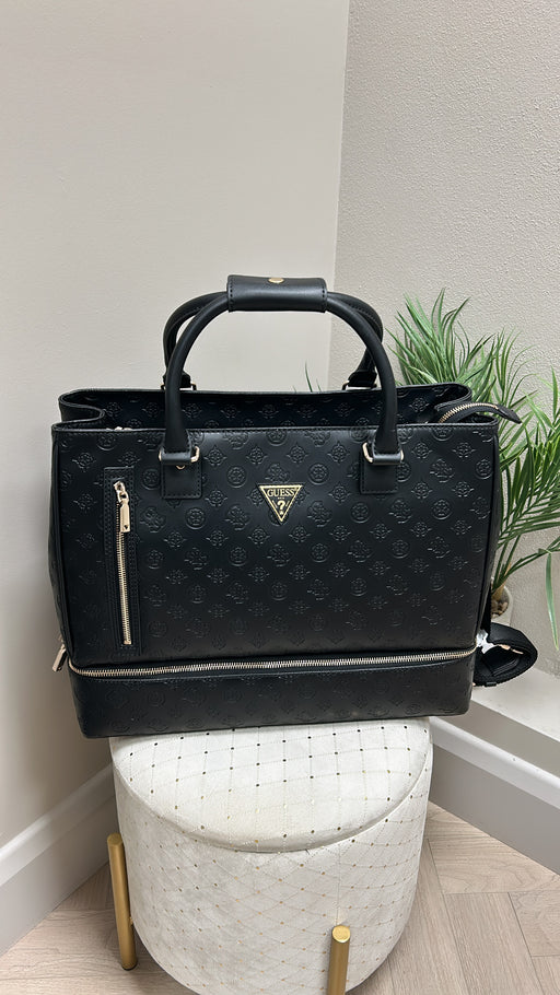 Guess wilder black travel bag d7452415