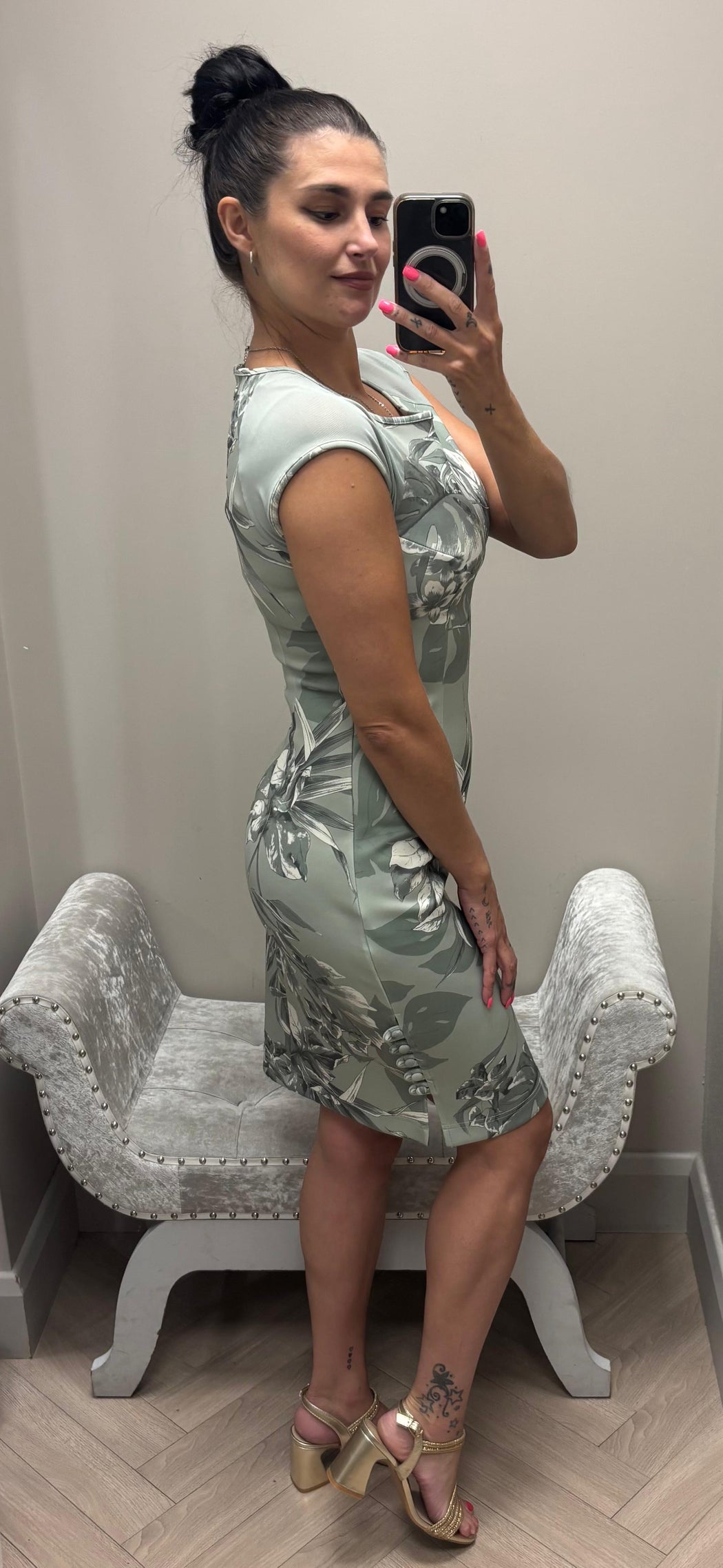 W3YK64K9UN2 guess scuba bodycon dress