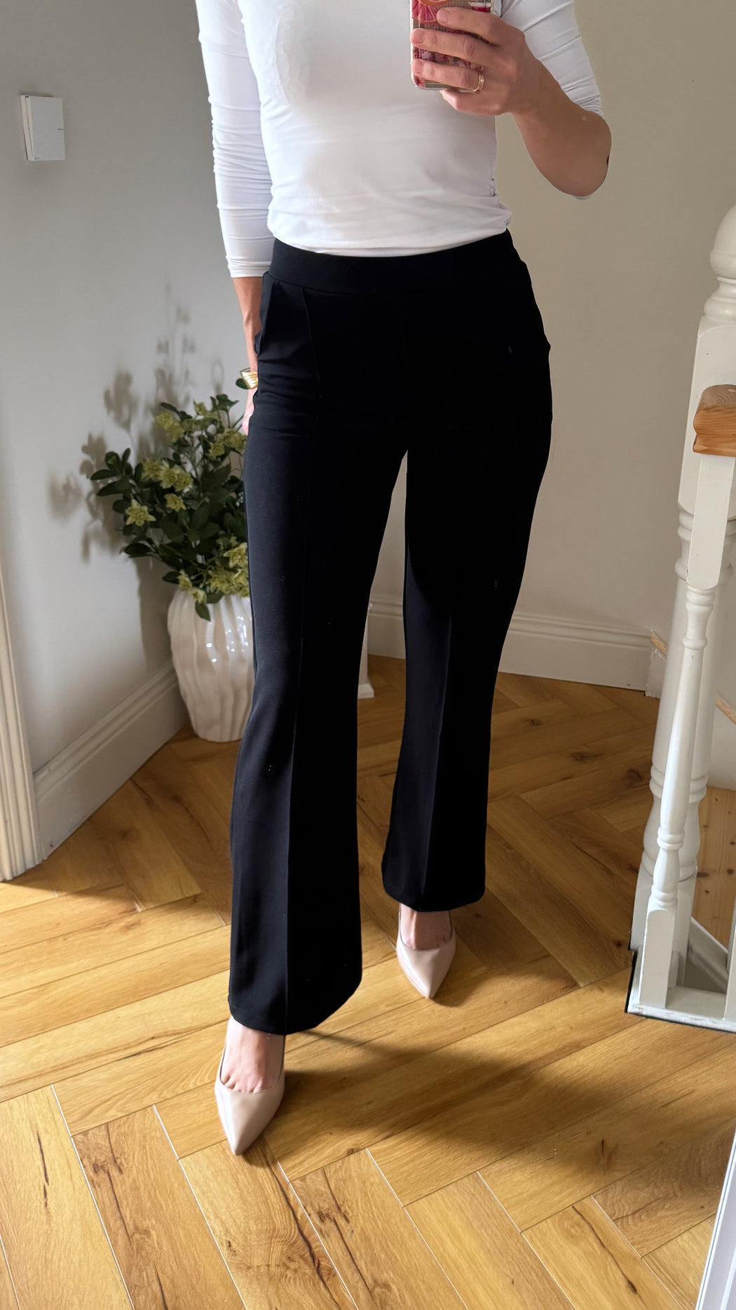 Black Yale trousers