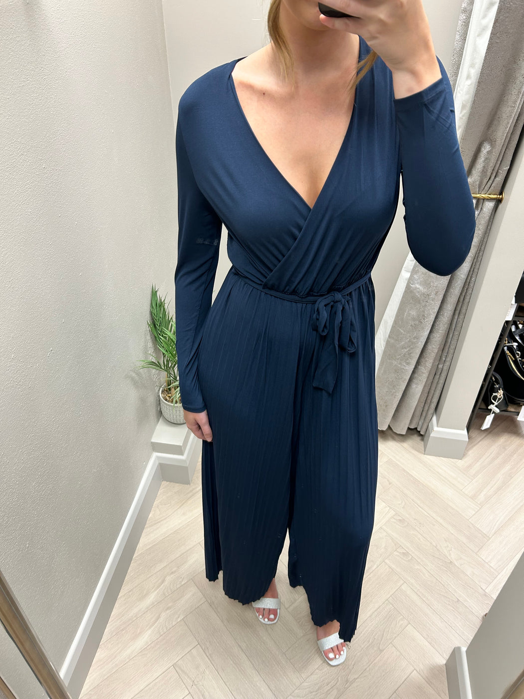 Jana navy jumpsuit