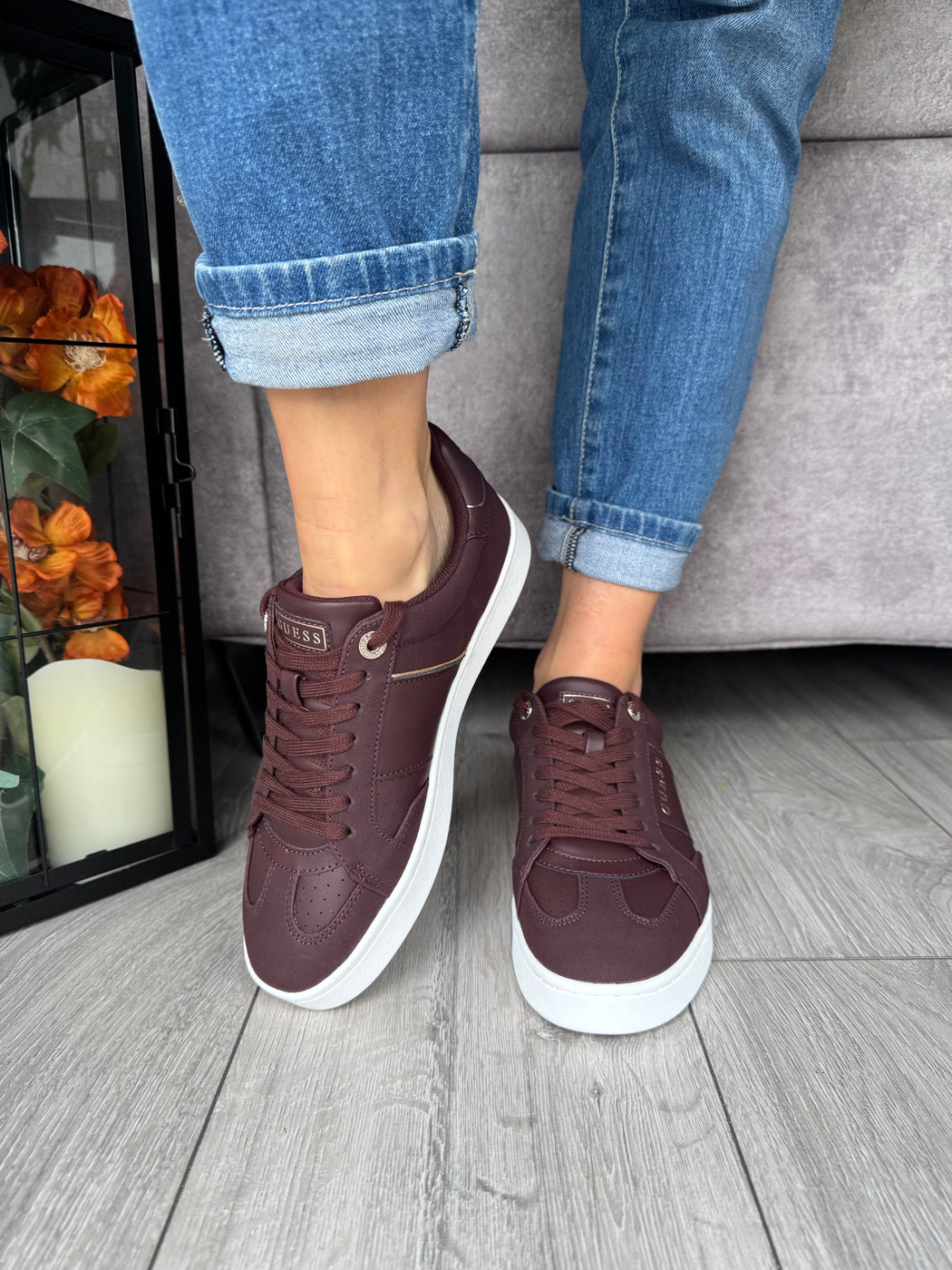 Guess jrone wine sneaker flfjr8pel12