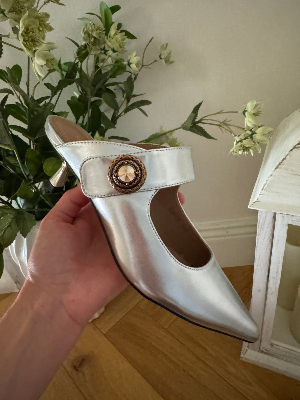 Sofitel silver heels