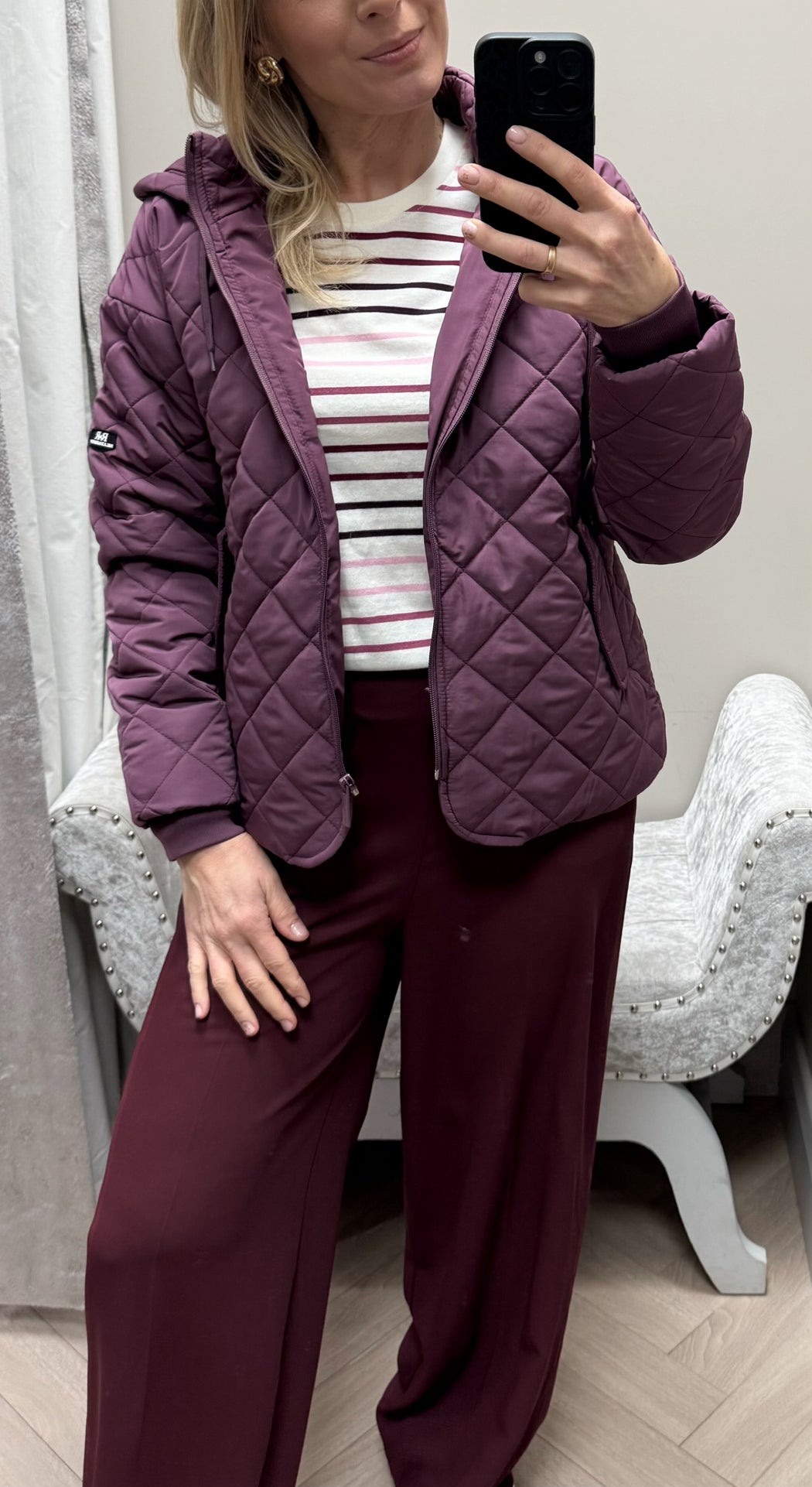 Fia Jacket Plum