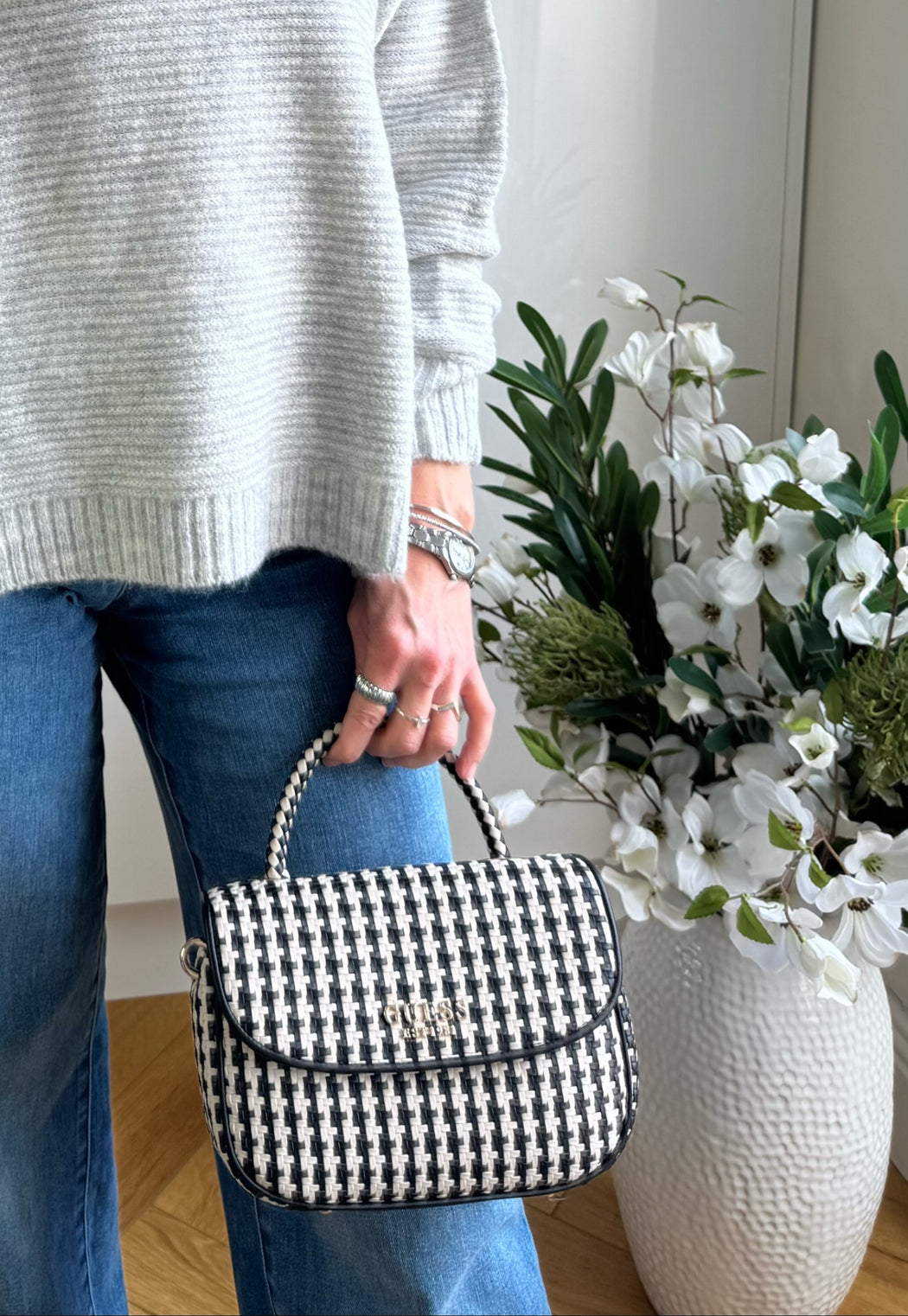 Guess Black Multi MIREMA Bag. WG963120