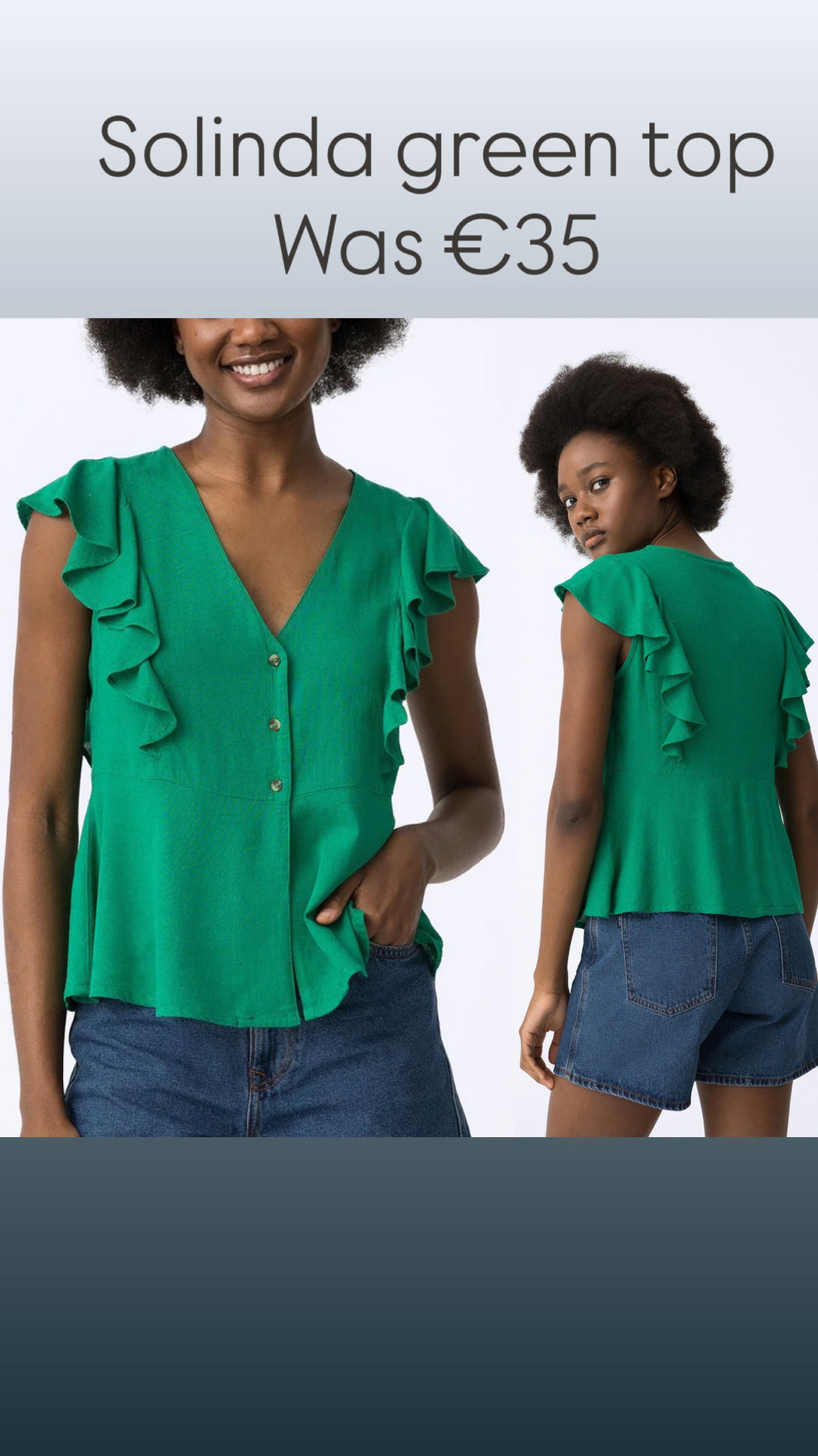 Solinda  green top