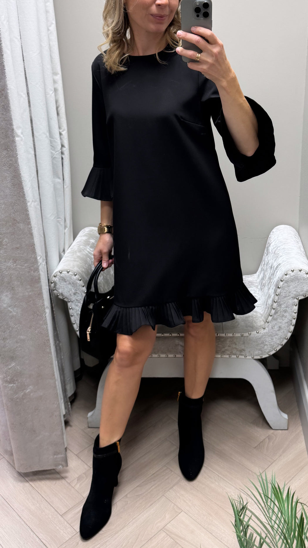 Black Olivia dress